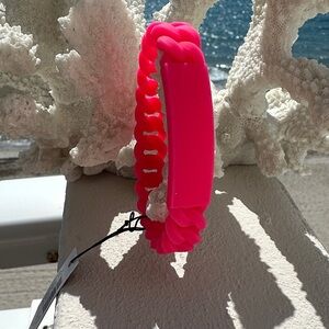 MARC by MARC JACOBS NWT Neon Pink  Bracelet unisex